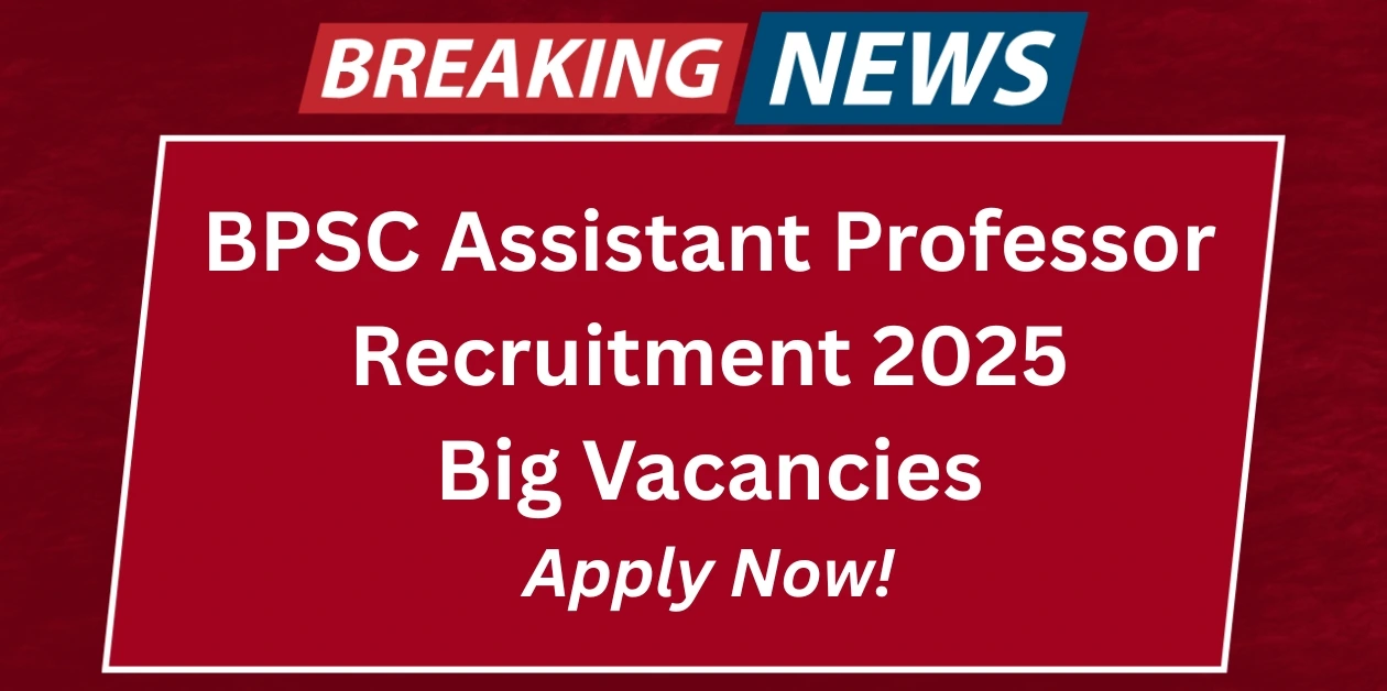 BPSC Assistant Professor recruitment in Tibbi Colleges (2025)
